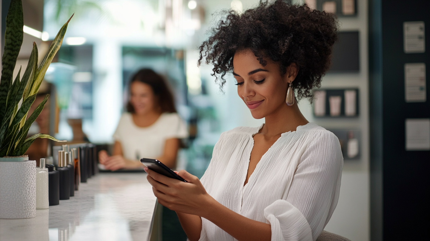 Salao de beleza usando inteligencia artificial